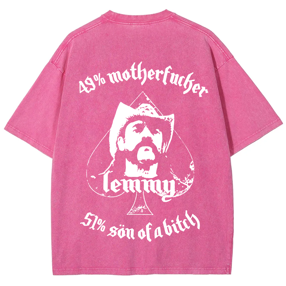  Motörhead Vintage Washed Lemmy Motorhead t-Shirt