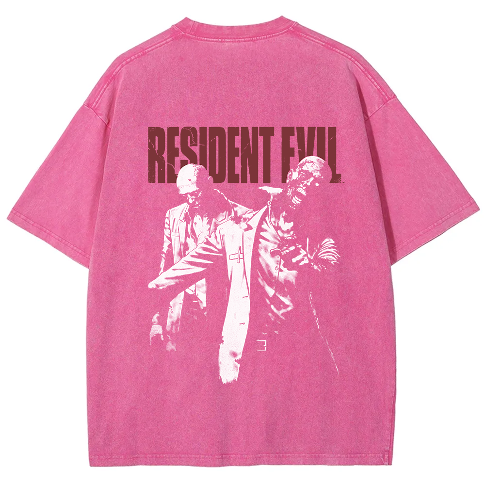 Unisex Vintage Washed Resident Evil Two Zeds t-Shirt