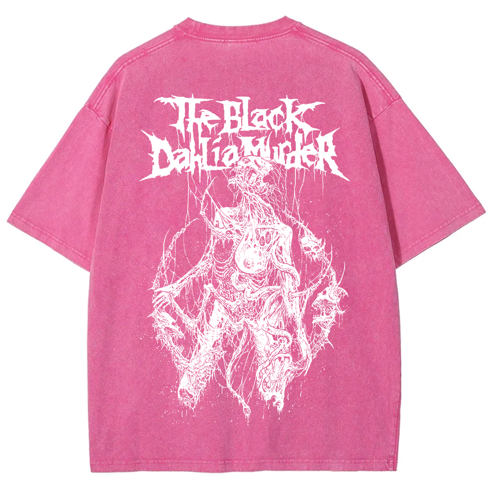 Unisex Vintage The Black Dahila Zombie t-Shirt