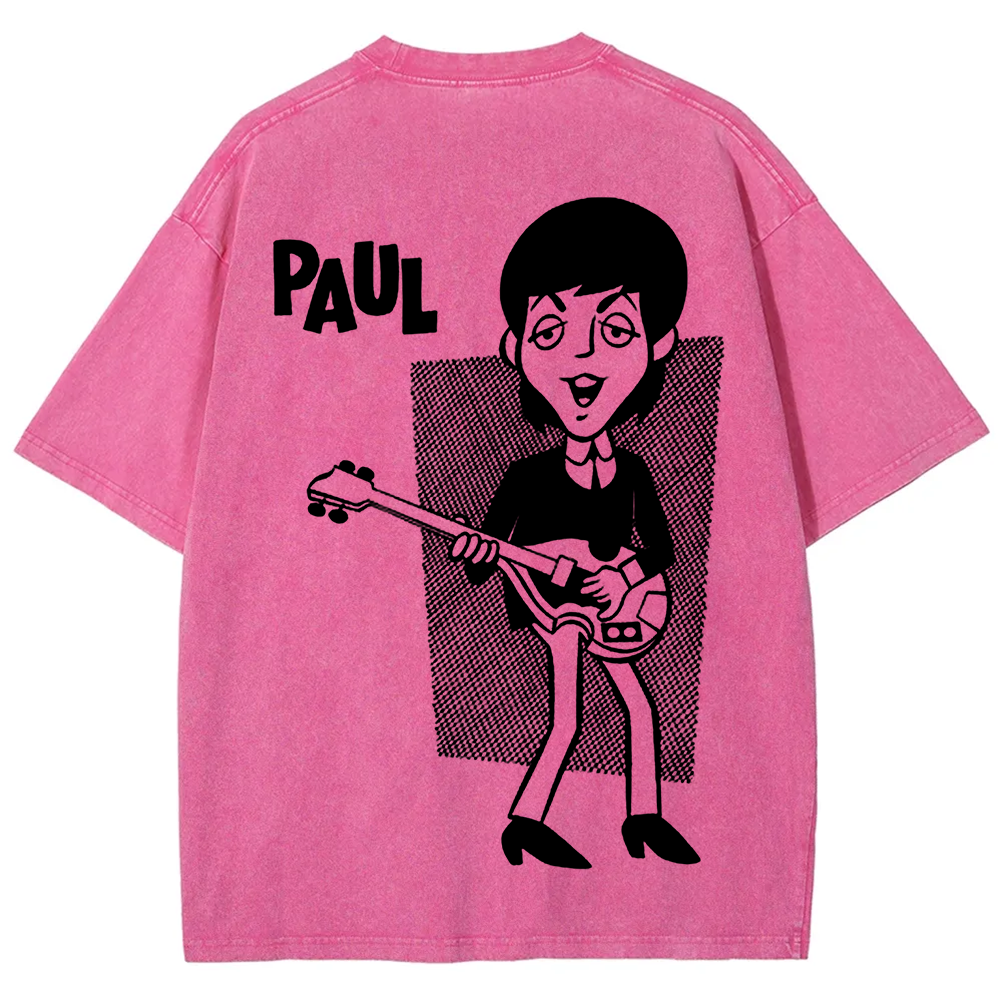 Paul McCartney Musicians Washed t-Shirt