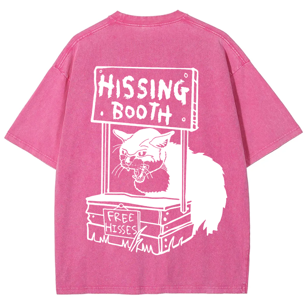 Unisex Cat pattern print t-Shirt