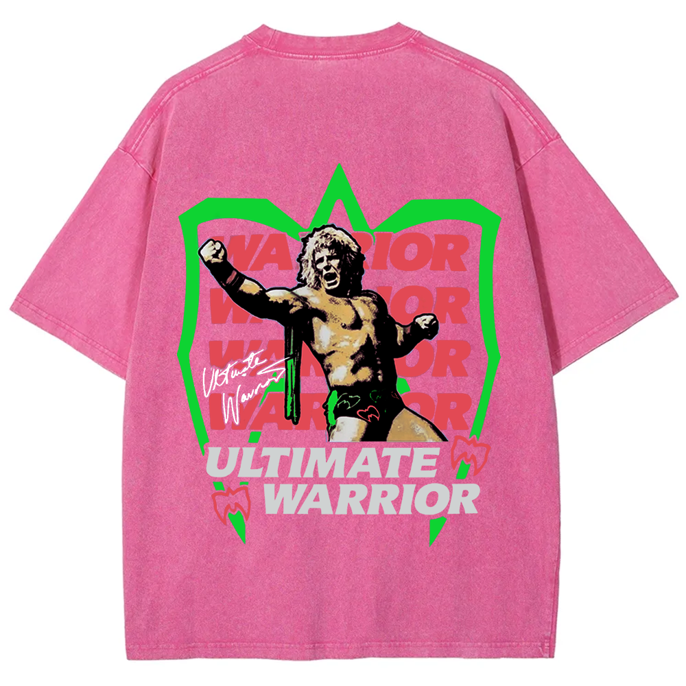 WWE Ultimate Warrior Wrestling Casual Printed t-Shirt