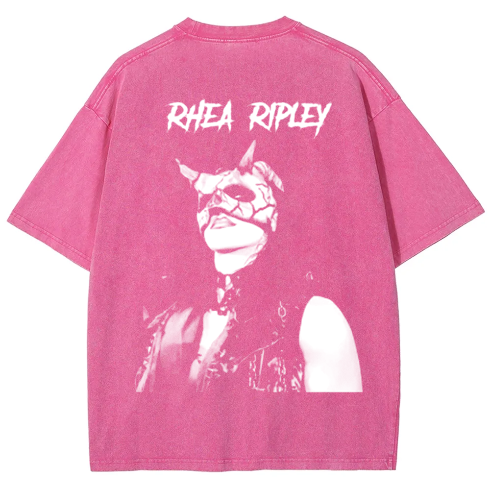 WWE Rhea Ripley The Mask Washed t-Shirt