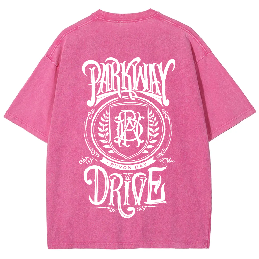 Unisex Vintage Washed  Parkway Drive Band t-Shirt