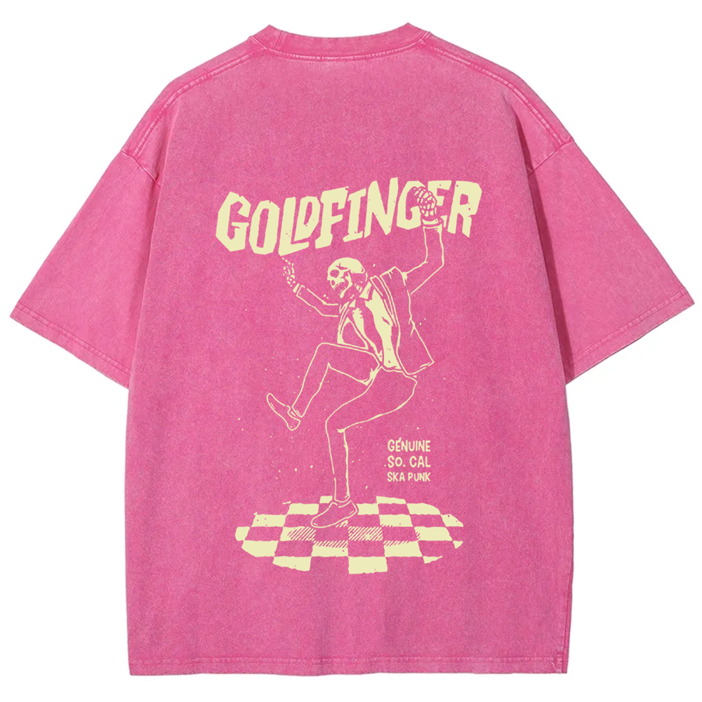Unisex Vintage Goldfinger Band t-Shirt