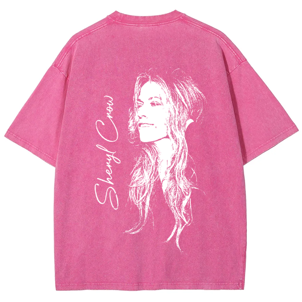 Unisex Vintage  Sheryl Crow Singer t-Shirt