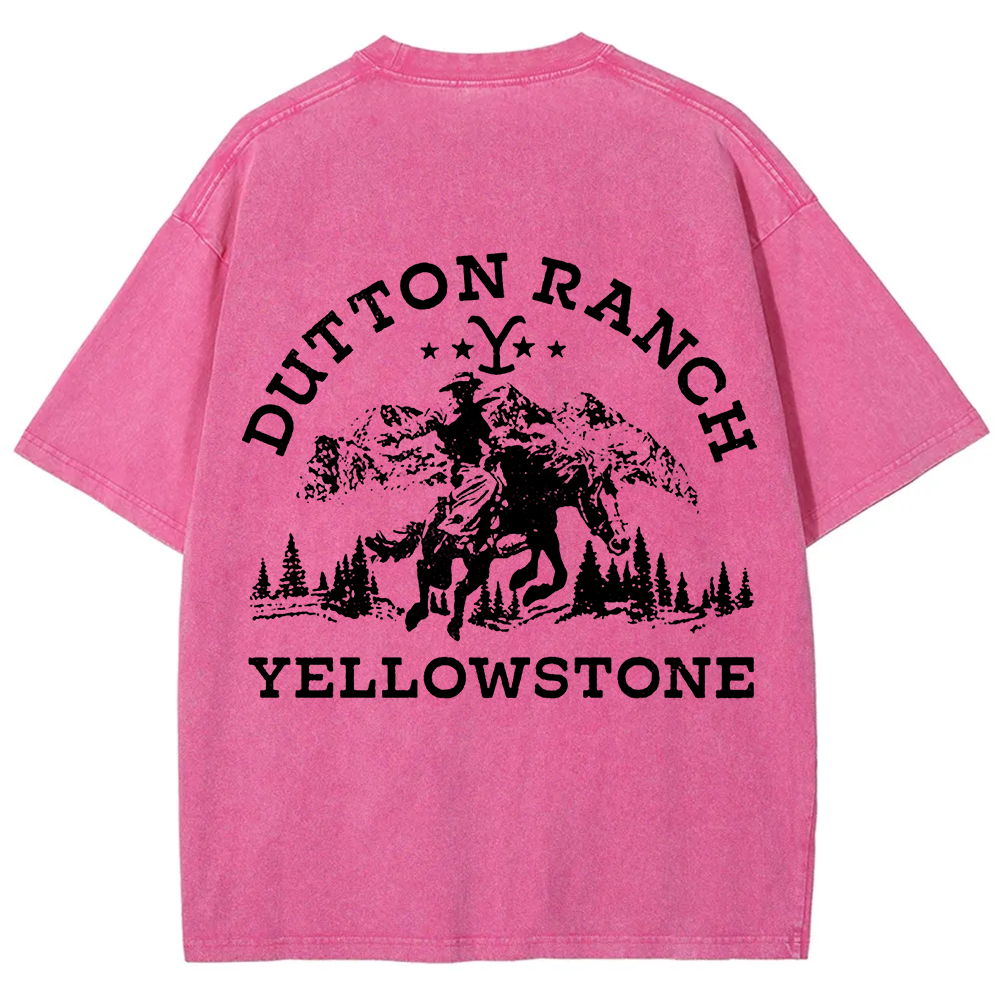 Unisex Vintage Yellowstone TV Series Casual Printed t-Shirt