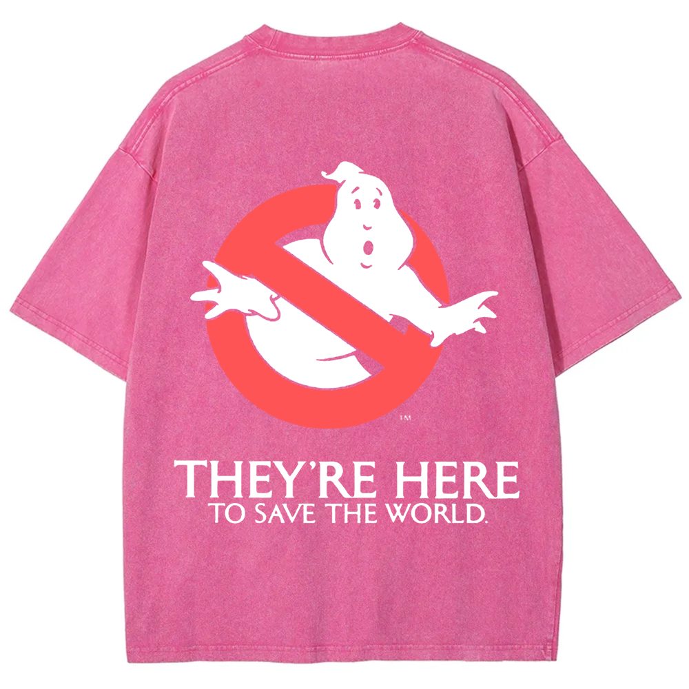Unisex Vintage  Ghostbusters Horror Movie  t-Shirt