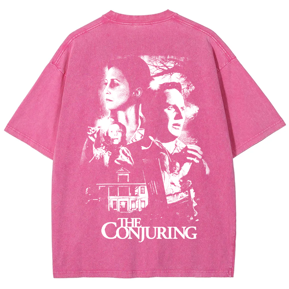 Unisex Vintage The Conjuring Horror Movie t-Shirt