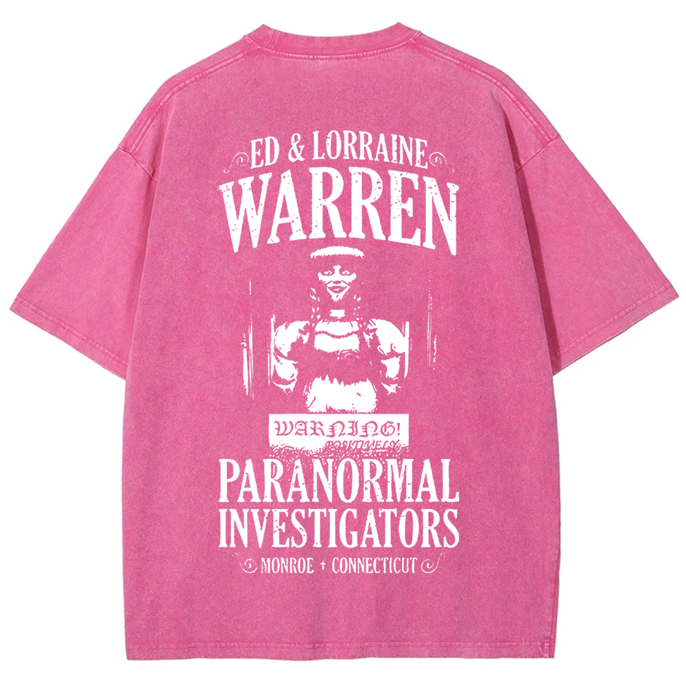 Unisex Vintage The Conjuring Horror Movie t-Shirt