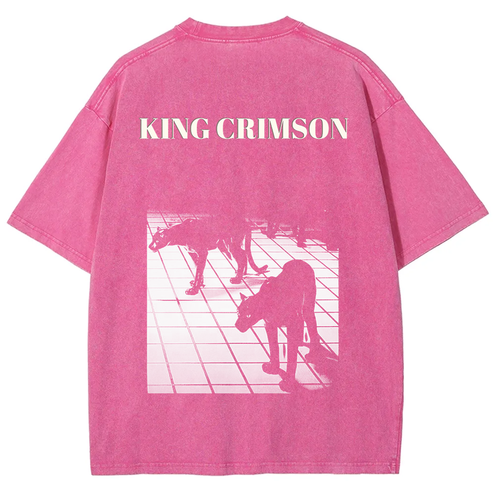 Unisex Vintage King Crimson Band t-Shirt