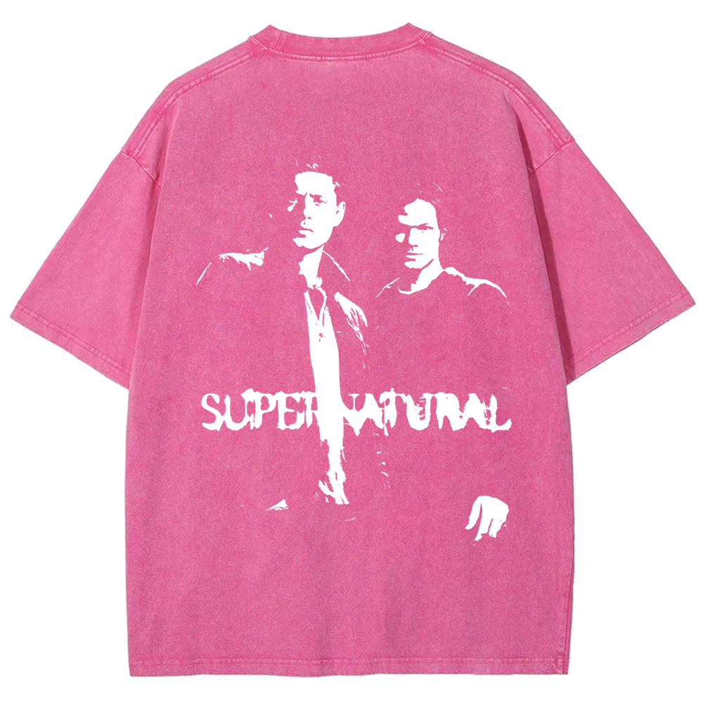 Unisex Vintage  Supernatural TV show t-Shirt