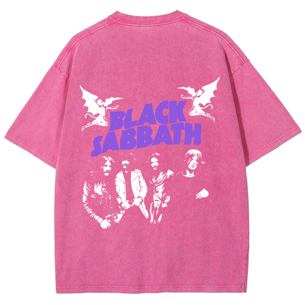Unisex Vintage Black Sabbath Band t-Shirt
