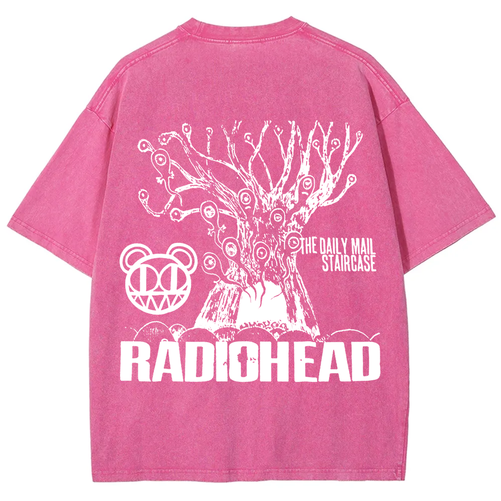 Unisex Vintage  Radiohead Band t-Shirt