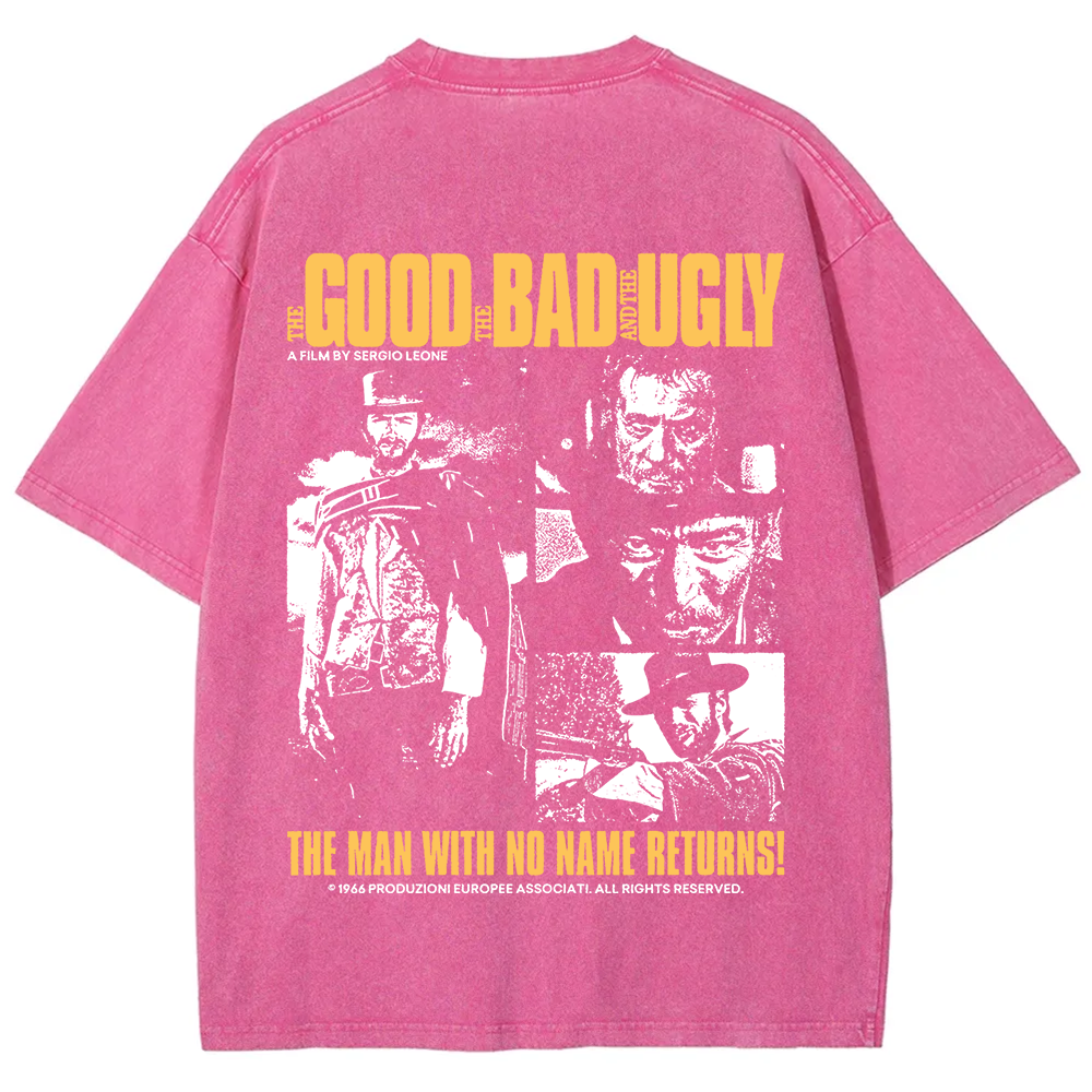 Unisex Vintage  The good, the bad and the ugly movie t-Shirt