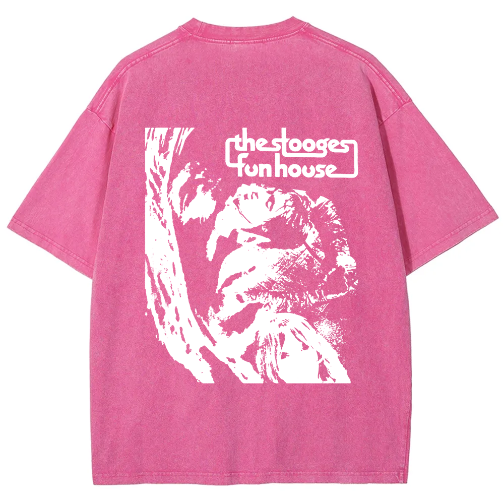 Unisex Vintage The Stooges Band Fun House Songs t-Shirt