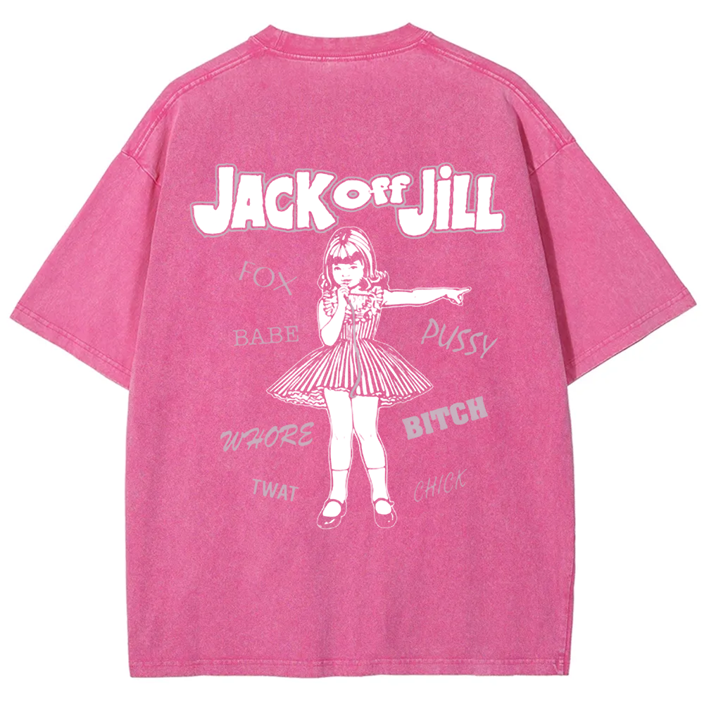 Unisex Vintage Jack Off Jill Band t-Shirt