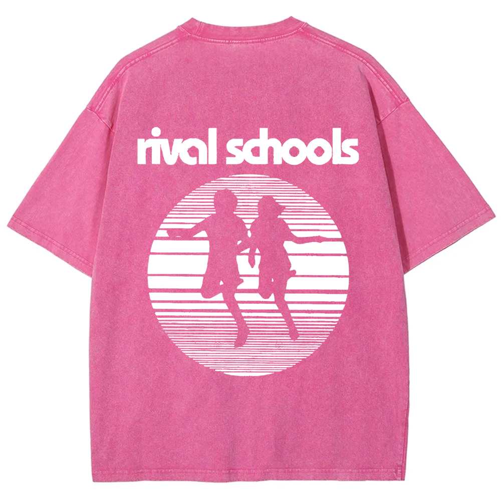 Unisex Vintage  Rival Schools Band t-Shirt