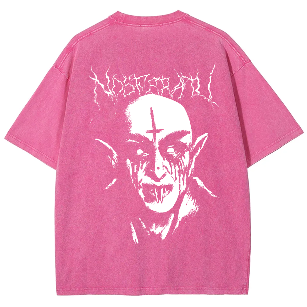 Unisex Vintage Black Metal Nosferatu Movie  t-Shirt