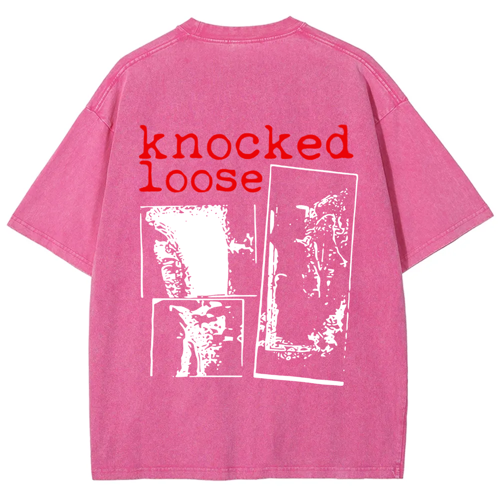 Unisex Vintage Knocked Loose Band t-Shirt