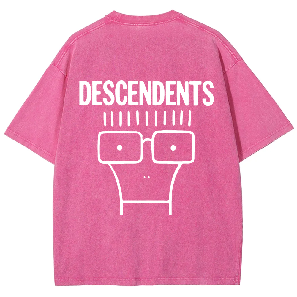 Unisex Vintage Descendents Punk Rock Band t-Shirt