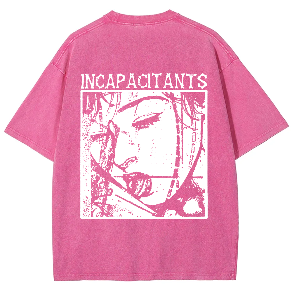 Unisex Vintage Incapacitants Band t-Shirt