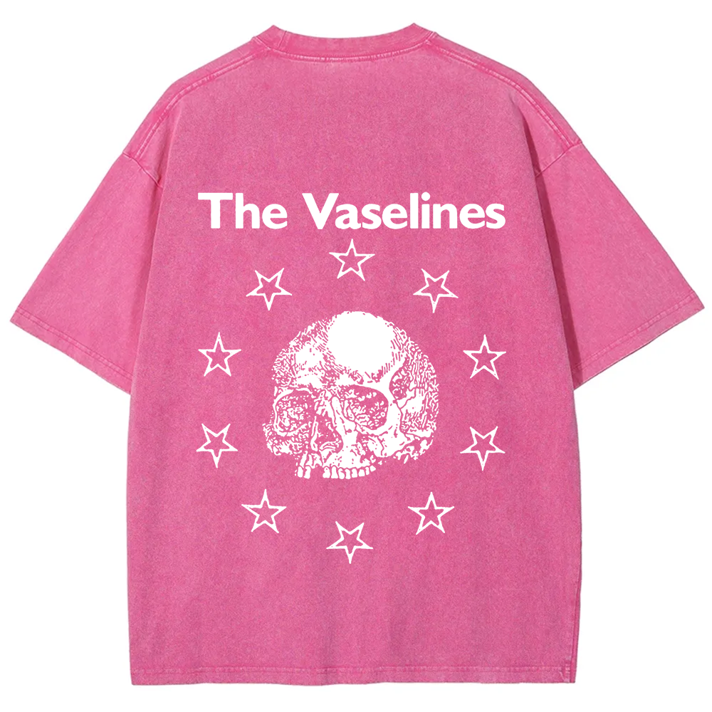 Unisex Vintage The Vaselines Rock Band  t-Shirt
