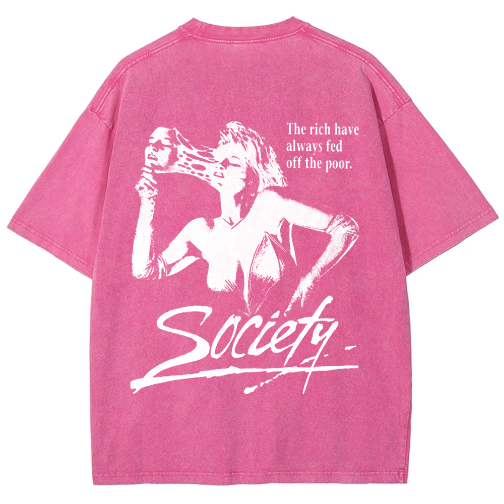 Unisex Vintage Society Film Horror Movie t-Shirt