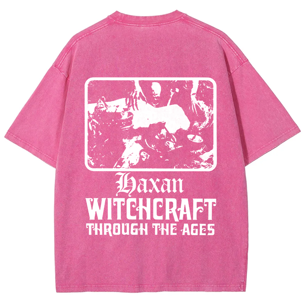 Unisex Vintage Häxan Witchcraft Through The Ages Horror Movie t-Shirt