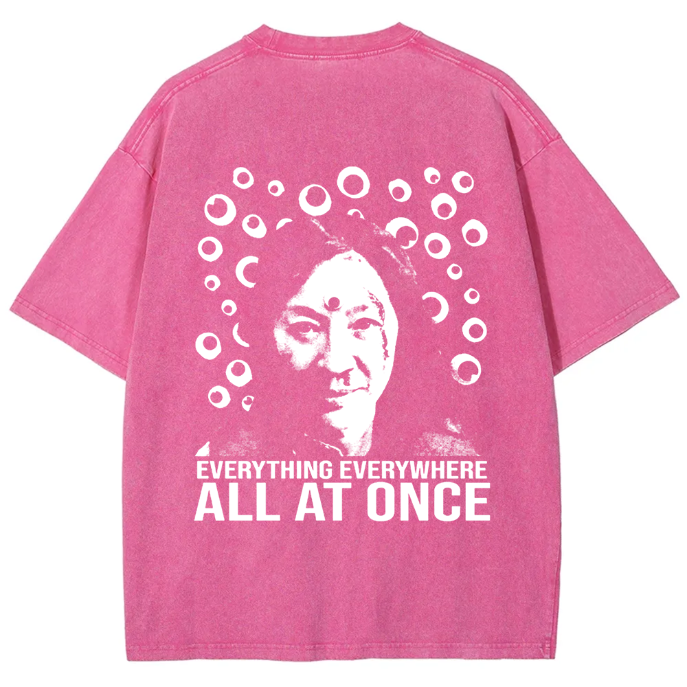 Unisex Vintage  Everything Everywhere All at Once Movie t-Shirt