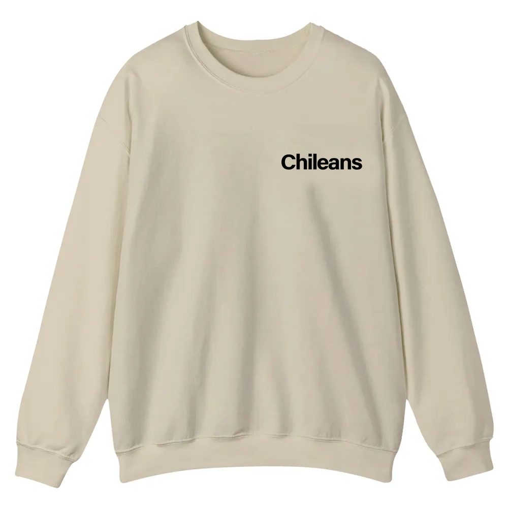 Chileans Unisex Fit  Casual Crewneck Sweatshirt wearishow