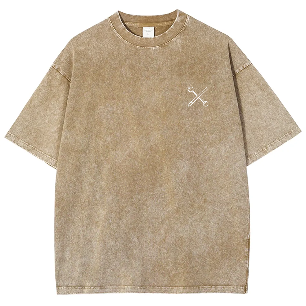 Body Piercer Casual Unisex Fit Washed T-Shirt