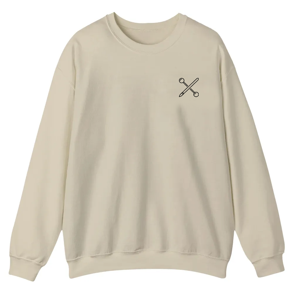 Body Piercer Casual Crewneck Sweatshirt wearishow