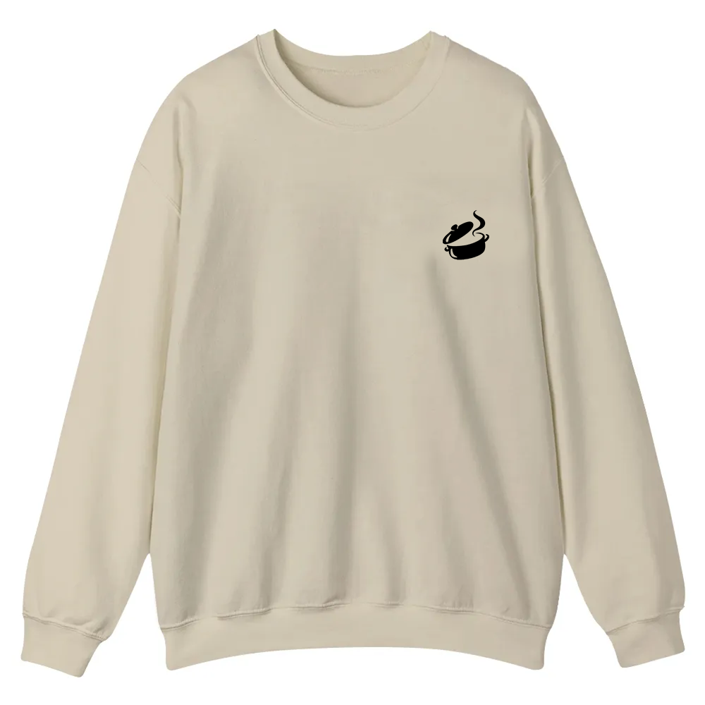 Chef Casual Crewneck Sweatshirt wearishow