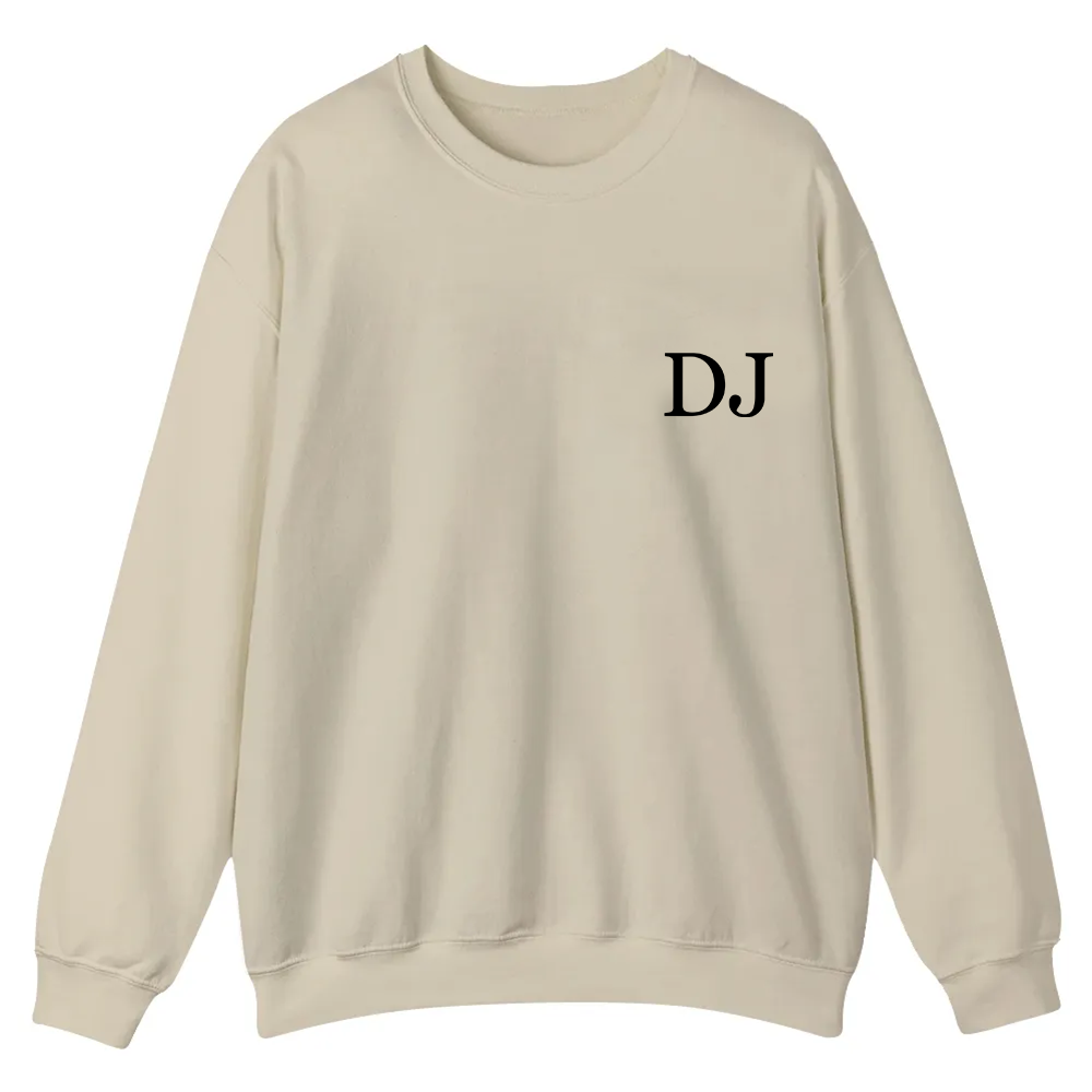 DJ Casual Crewneck Sweatshirt wearishow