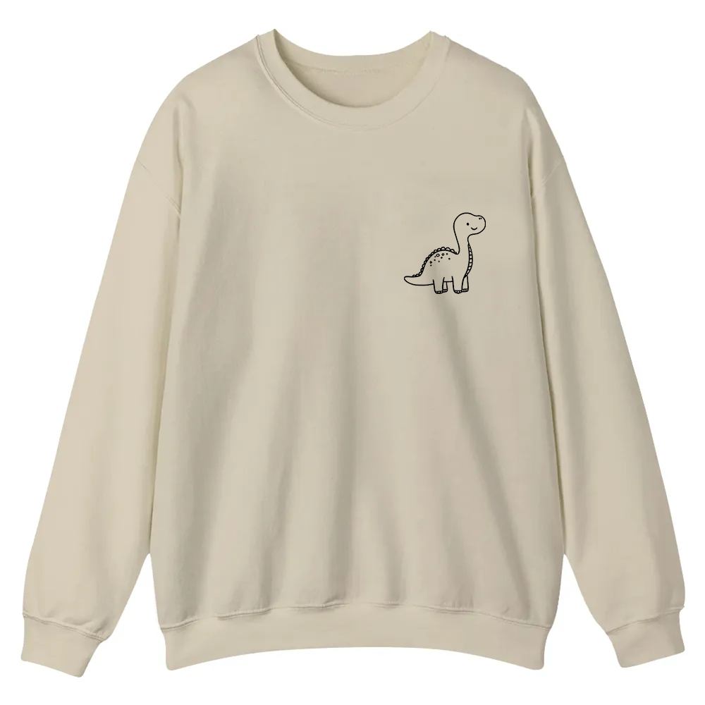 Boy Mom Casual Crewneck Sweatshirt wearishow