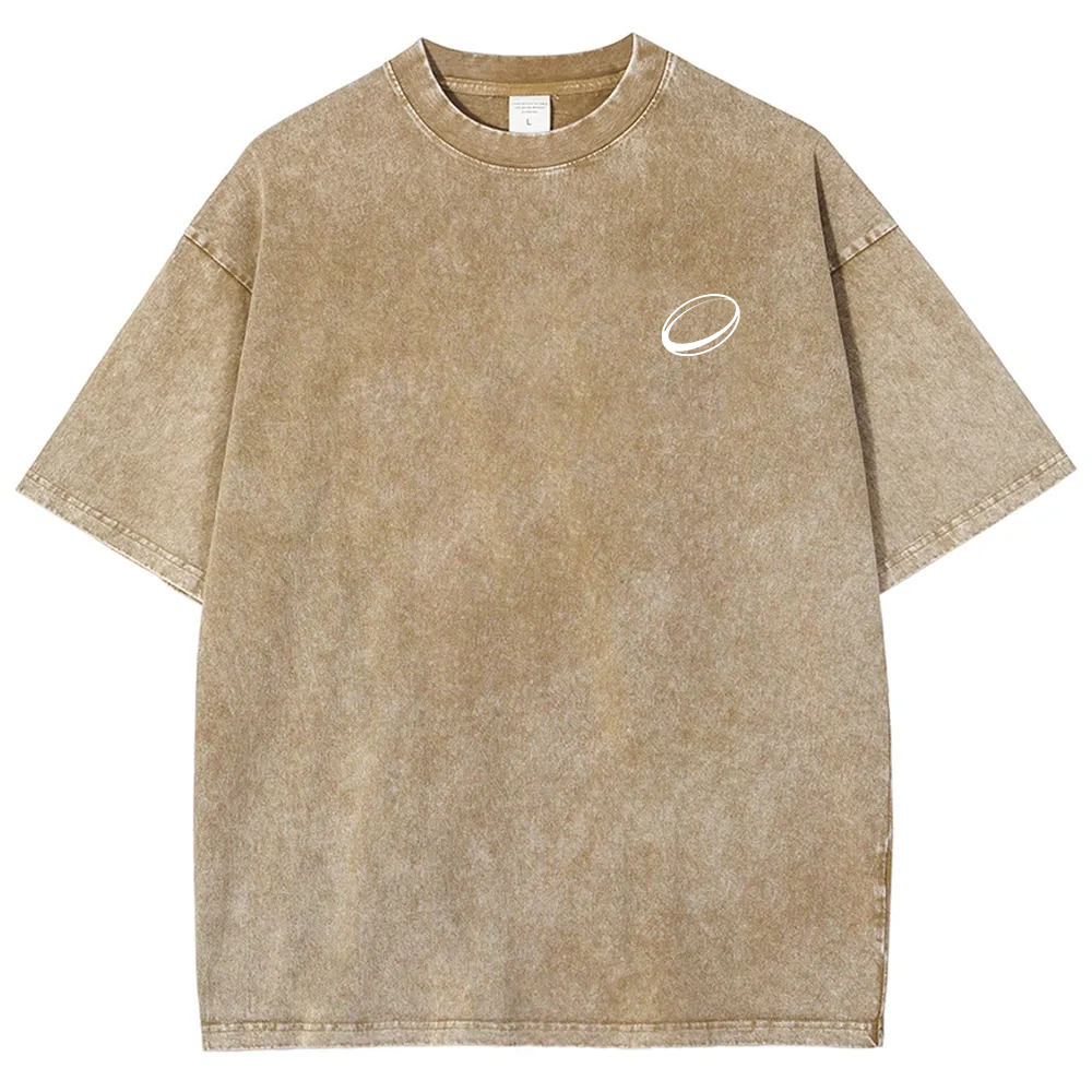 Rugby Player Unisex Fit Washed T-Shirt