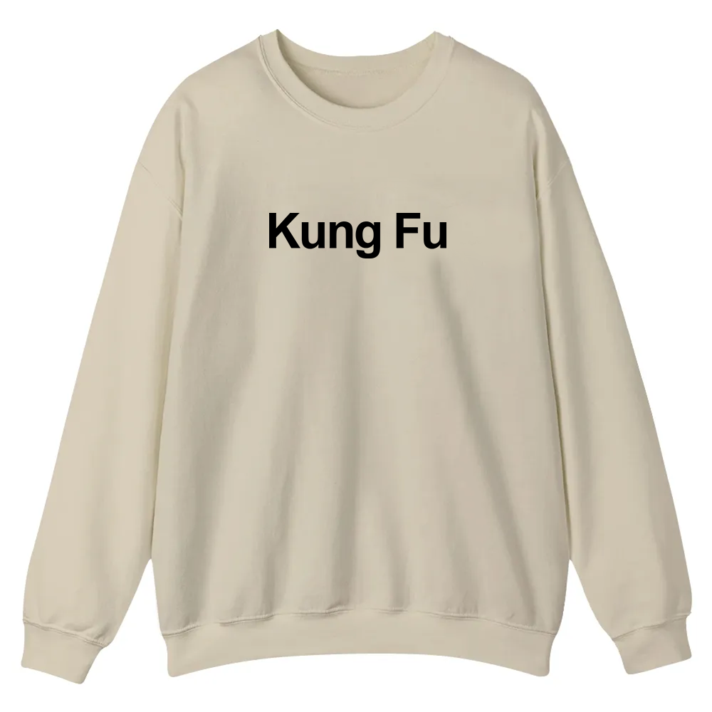 Kung Fu Casual Crewneck Sweatshirt wearishow wearishow