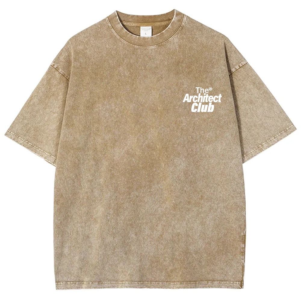 The Architect Club Unisex Fit Washed T-Shirt