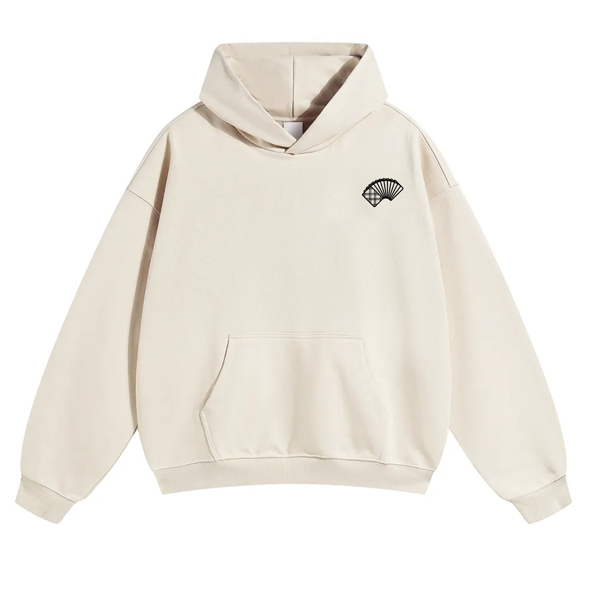 Poker Player Unisex Solid Color Hoodie