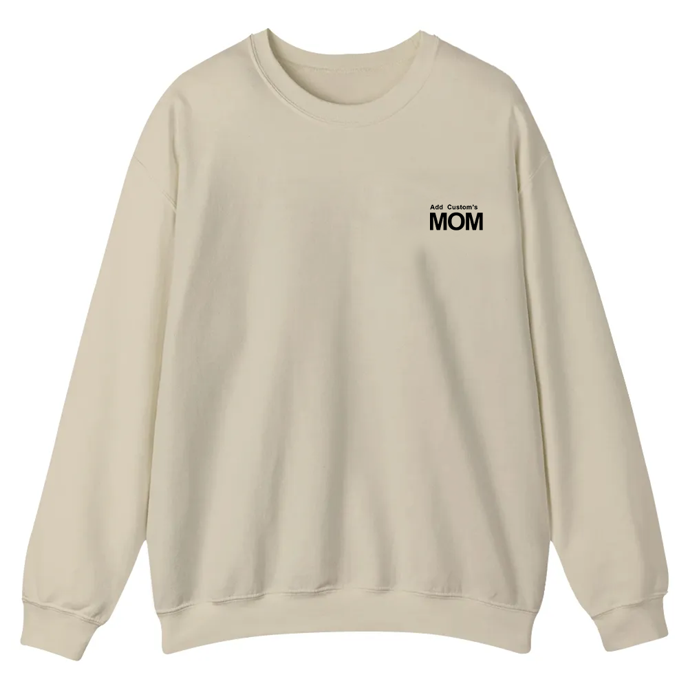 MOM Custom Casual Crewneck Sweatshirt wearishow