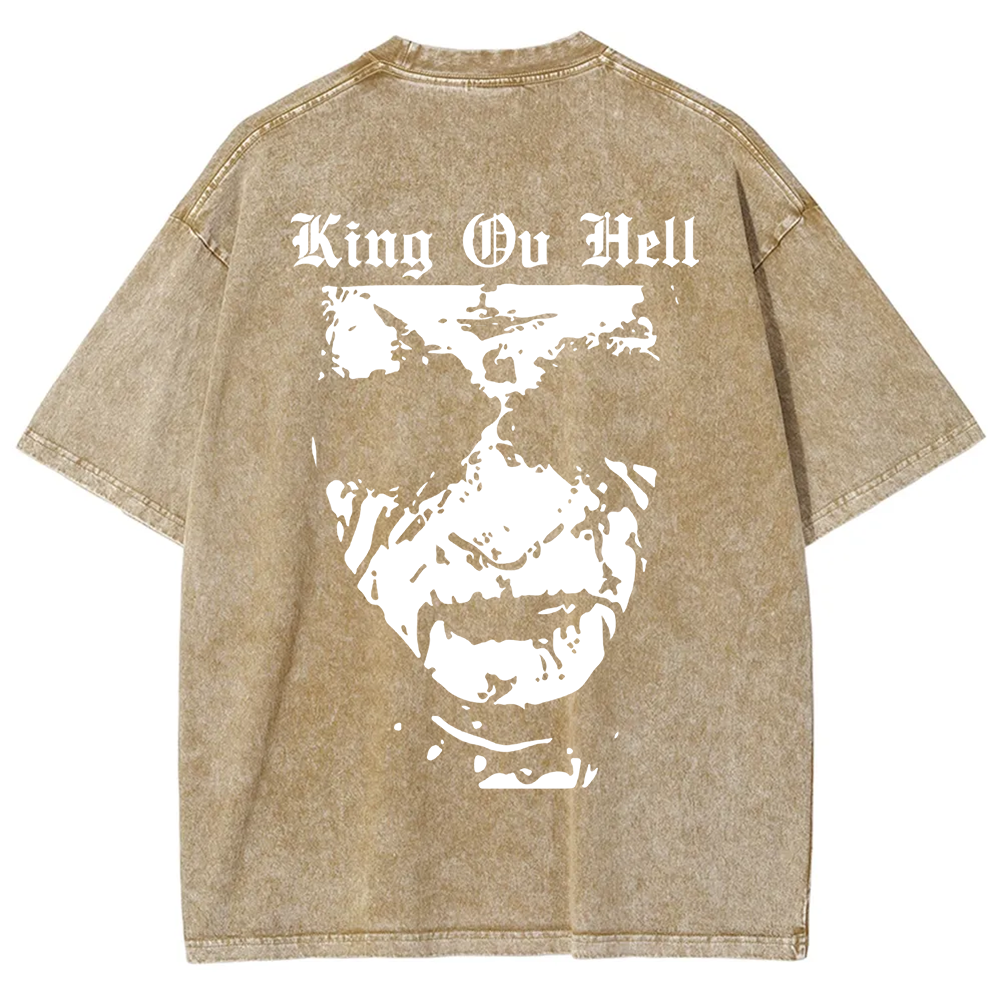 Unisex Vintage  King ov Hell Musicians t-Shirt