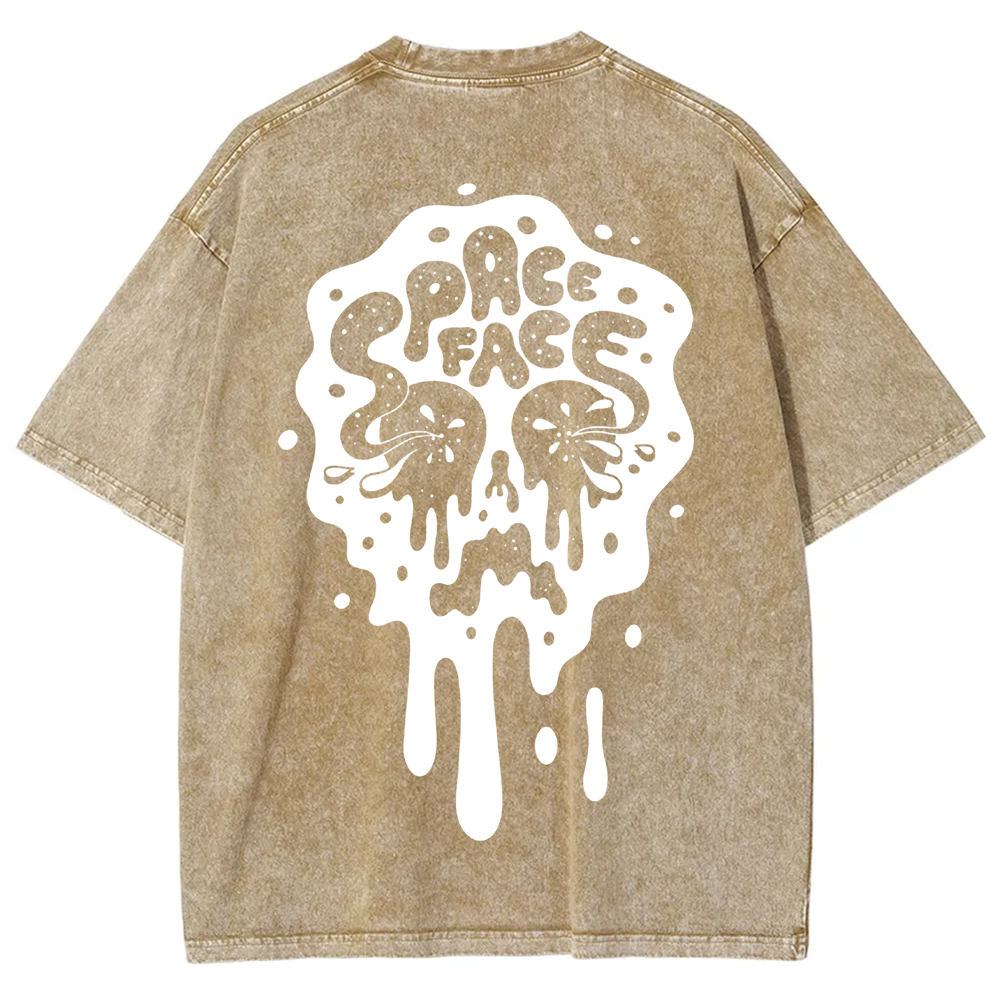Unisex Vintage Spaceface Band  t-Shirt
