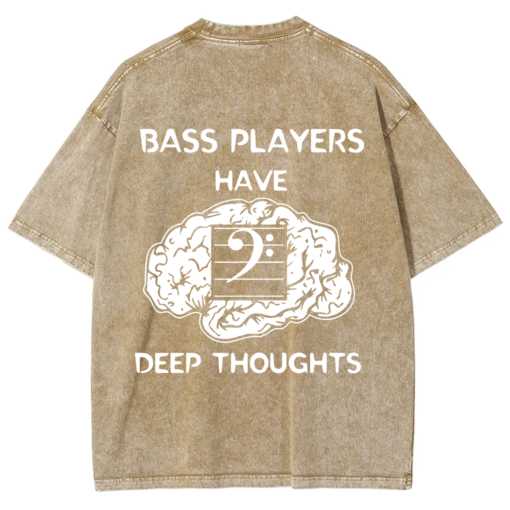 Unisex Vintage Bass Player t-Shirt