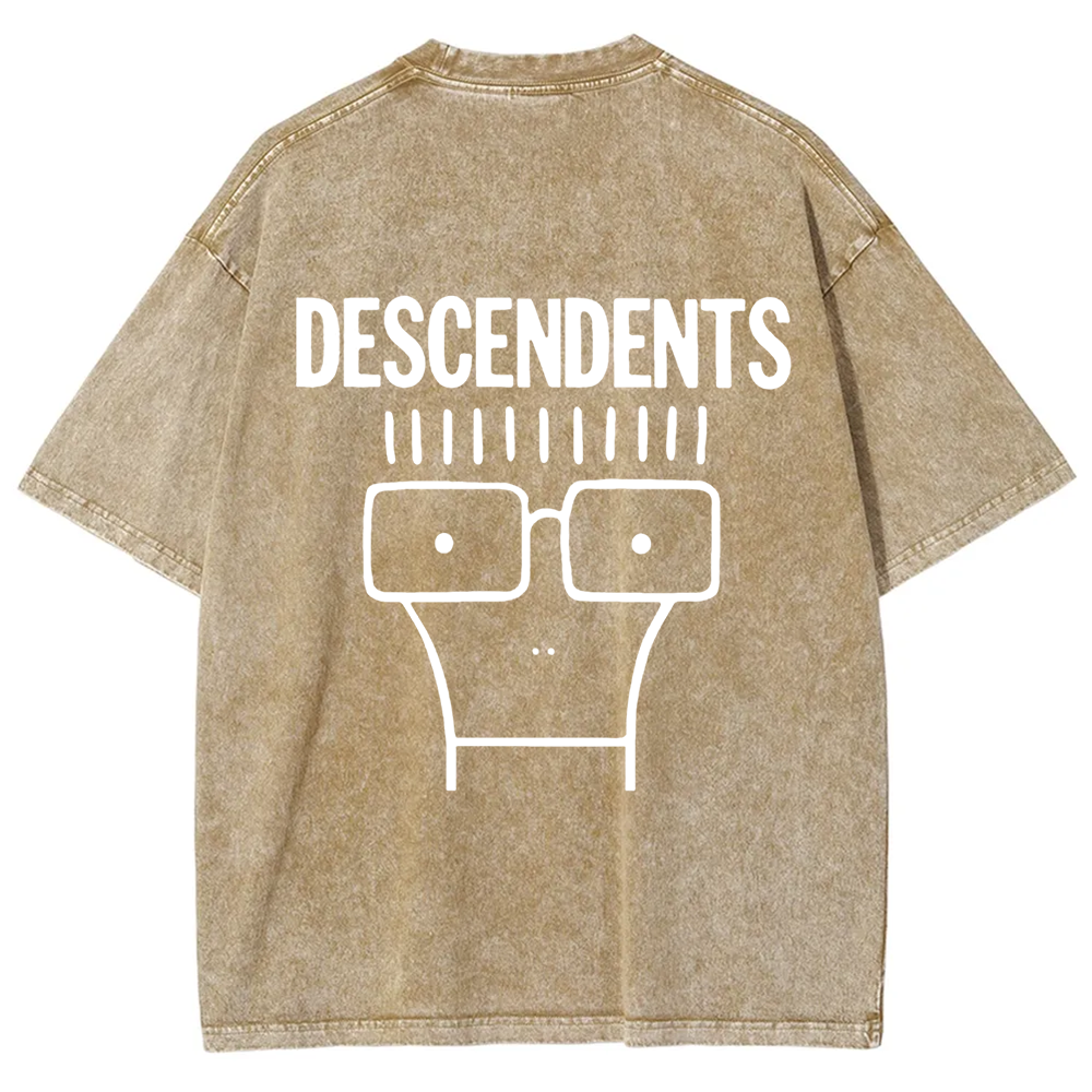 Unisex Vintage Descendents Punk Rock Band t-Shirt