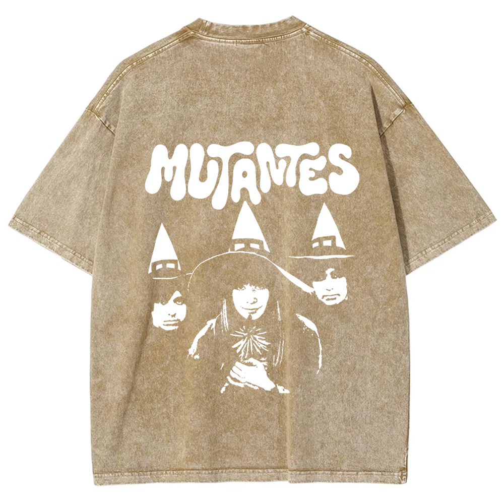 Unisex Vintage Os Mutantes Rock Band t-Shirt