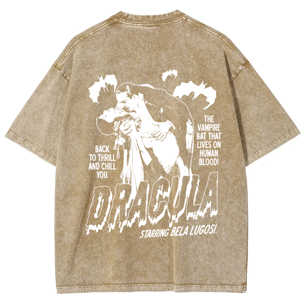 Unisex Vintage  Vampire Dracula Art t-Shirt