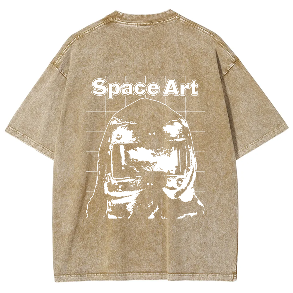 Unisex Vintage Space Art Band t-Shirt