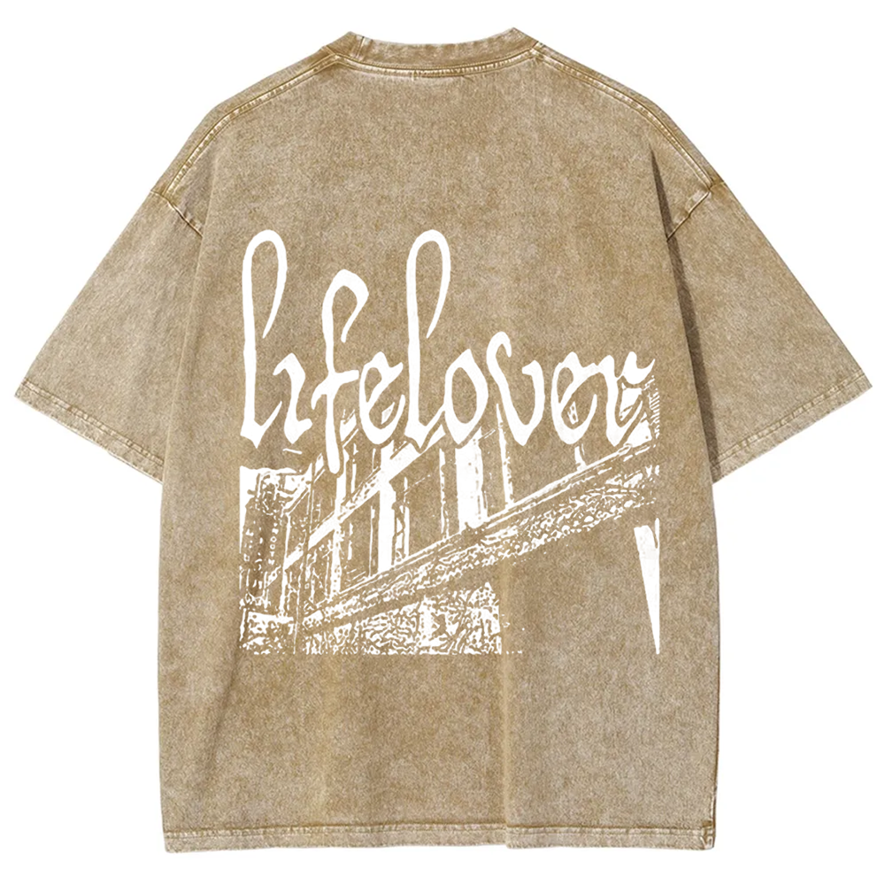 Unisex Vintage Lifelover Band t-Shirt