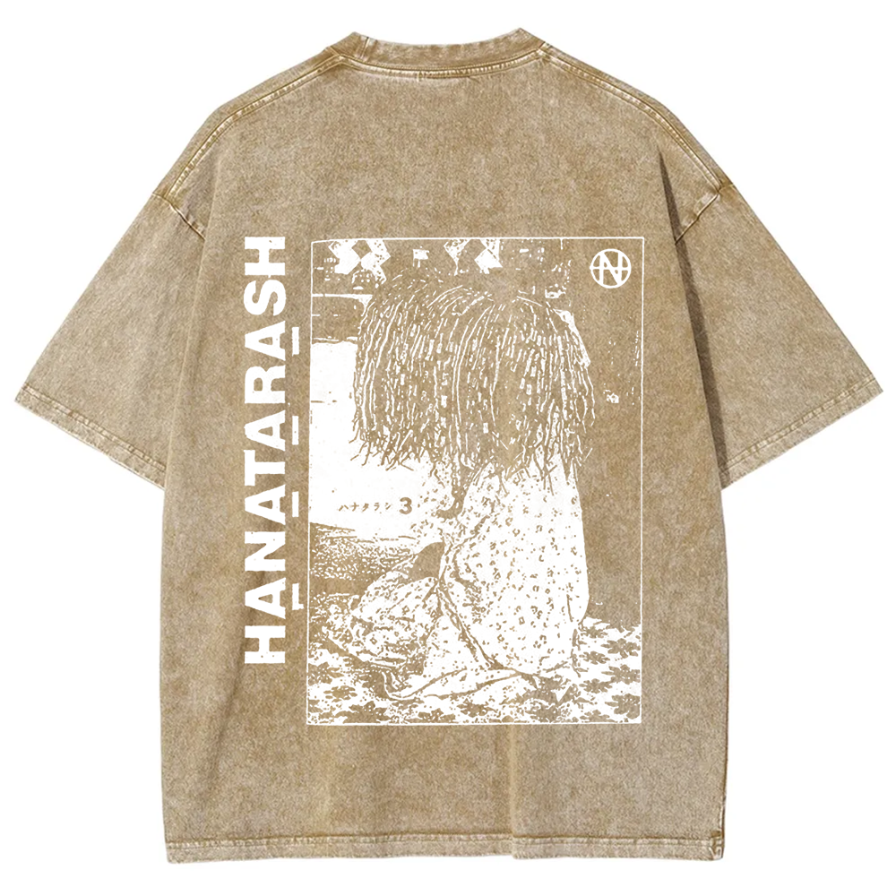 Unisex Vintage Hanatarash Band  t-Shirt